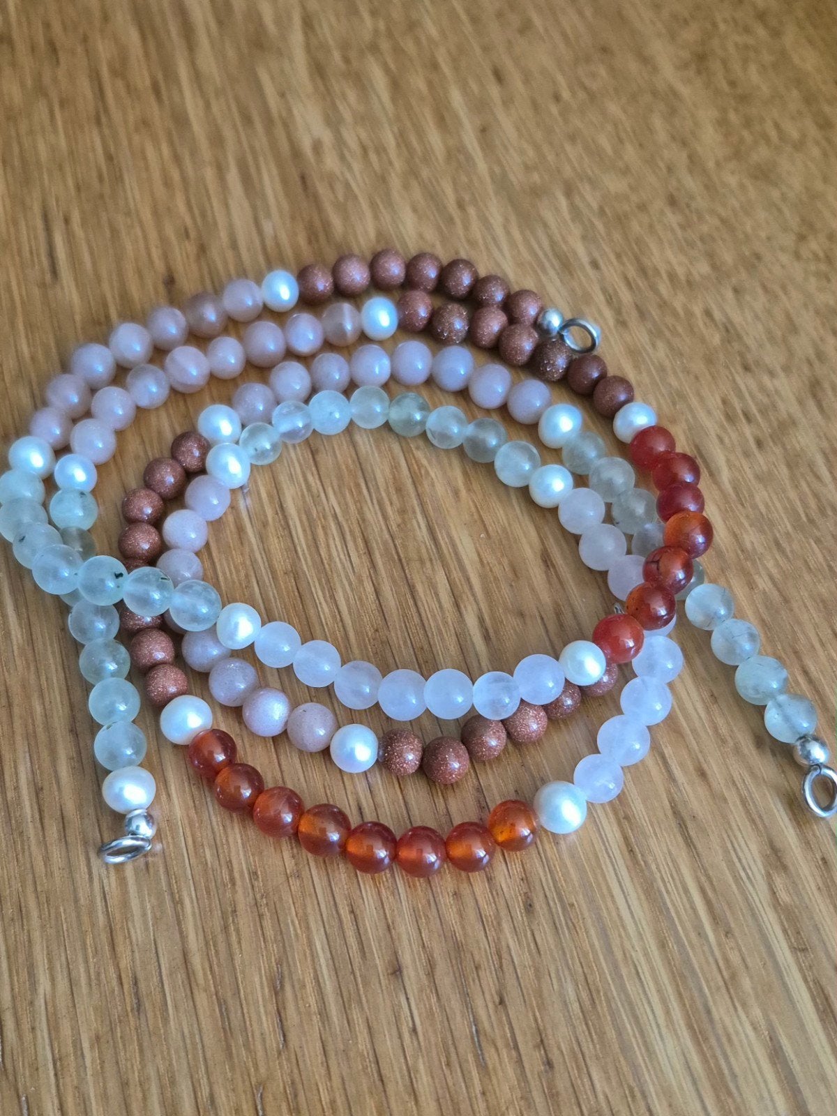 Trollbeads dromen van bloei kettingen, Overige kleuren, Ophalen of Verzenden, Zo goed als nieuw, Met edelsteen