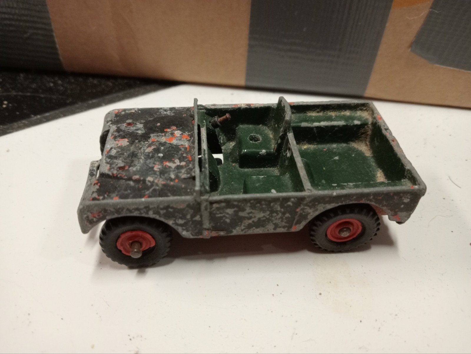 Dinky toys land rover, Hobby en Vrije tijd, Modelauto's | 1:43, Ophalen of Verzenden, Gebruikt, Auto, Dinky Toys