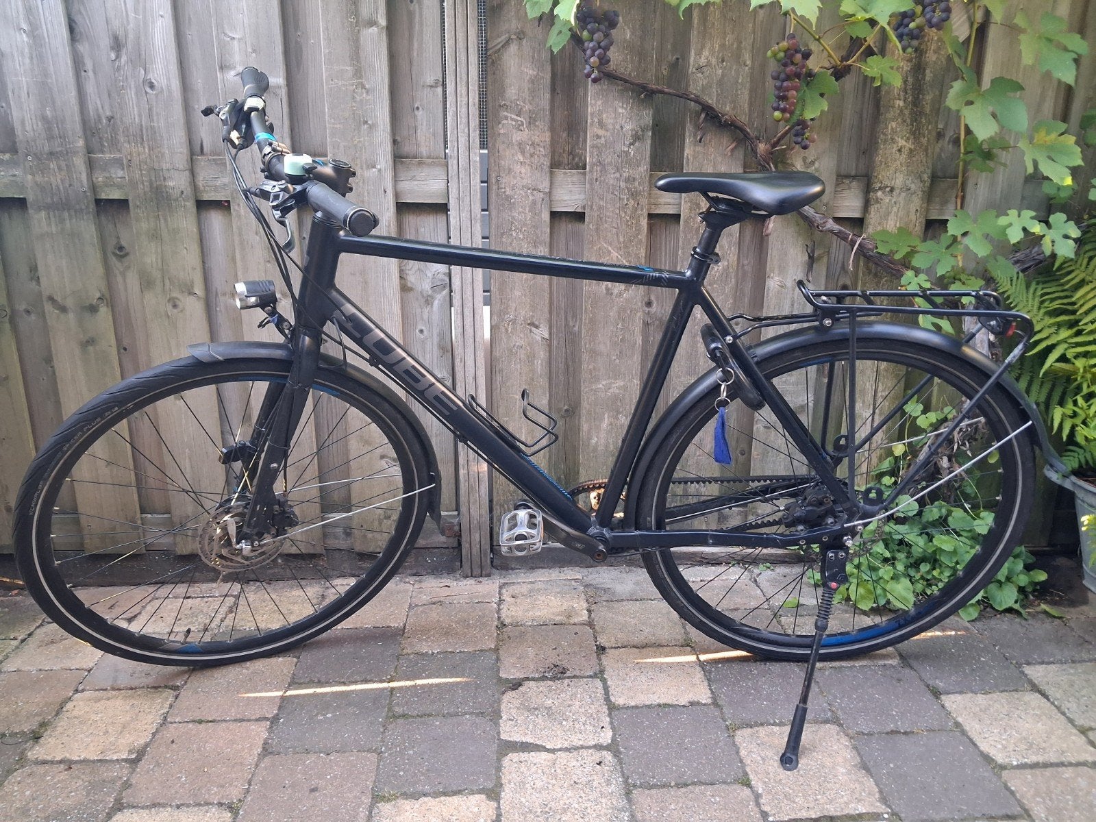 Cube Travel SL fiets met belt drive en naafverlichting, Fietsen en Brommers, Gebruikt, 57 tot 61 cm, Schijfrem, Ophalen