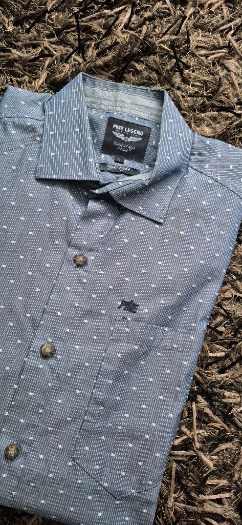 Heren shirt PME Legend Mt. L ZGAN, Ophalen, Blauw, Zo goed als nieuw, PME Legend