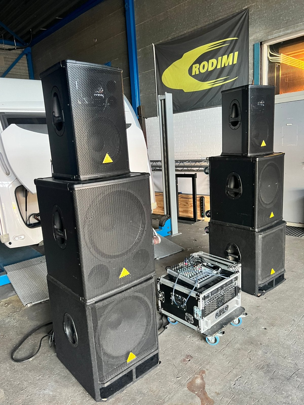 Complete Behringer geluidset te koop!, Muziek en Instrumenten, Ophalen of Verzenden, Gebruikt, 500 tot 1000 watt, P.A.