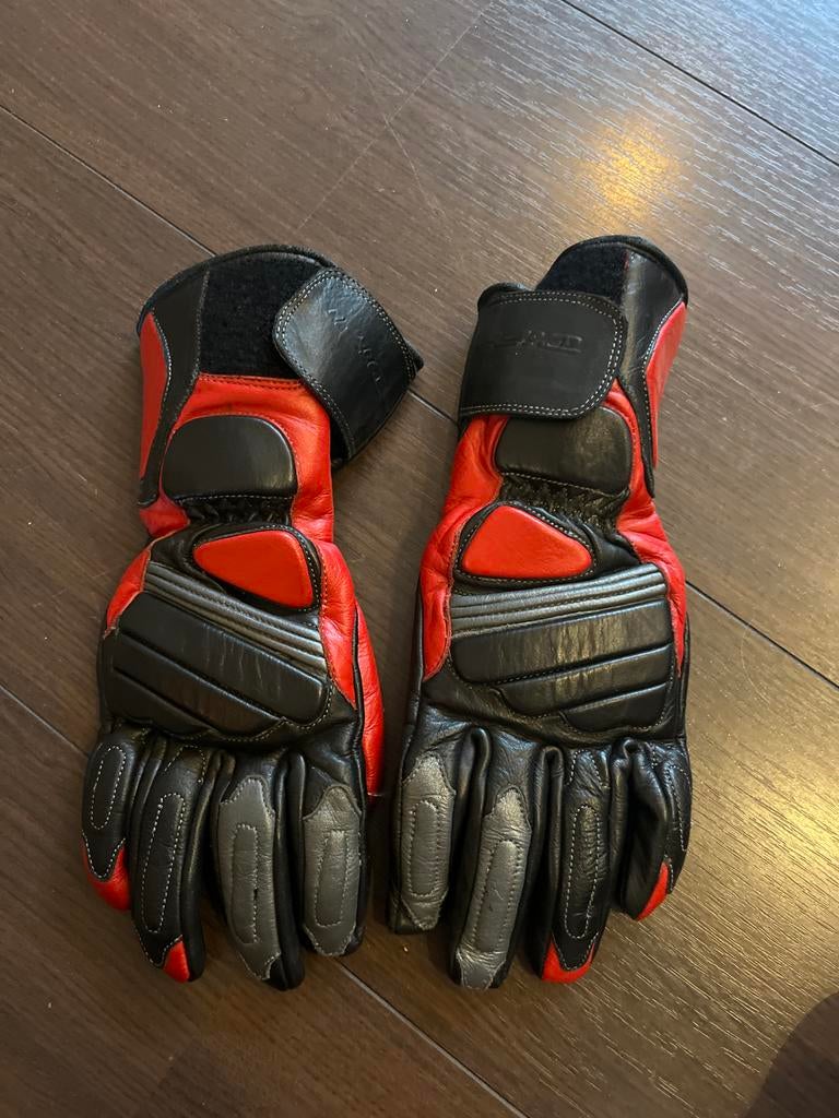 Small difi Dainese motorhandschoenen rood/zwart, Ophalen of Verzenden, Tweedehands, Heren, Handschoenen