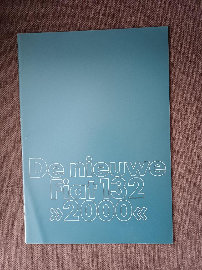Fiat, Boeken, Auto's | Folders en Tijdschriften, Ophalen of Verzenden, Zo goed als nieuw, Overige merken, Fiat