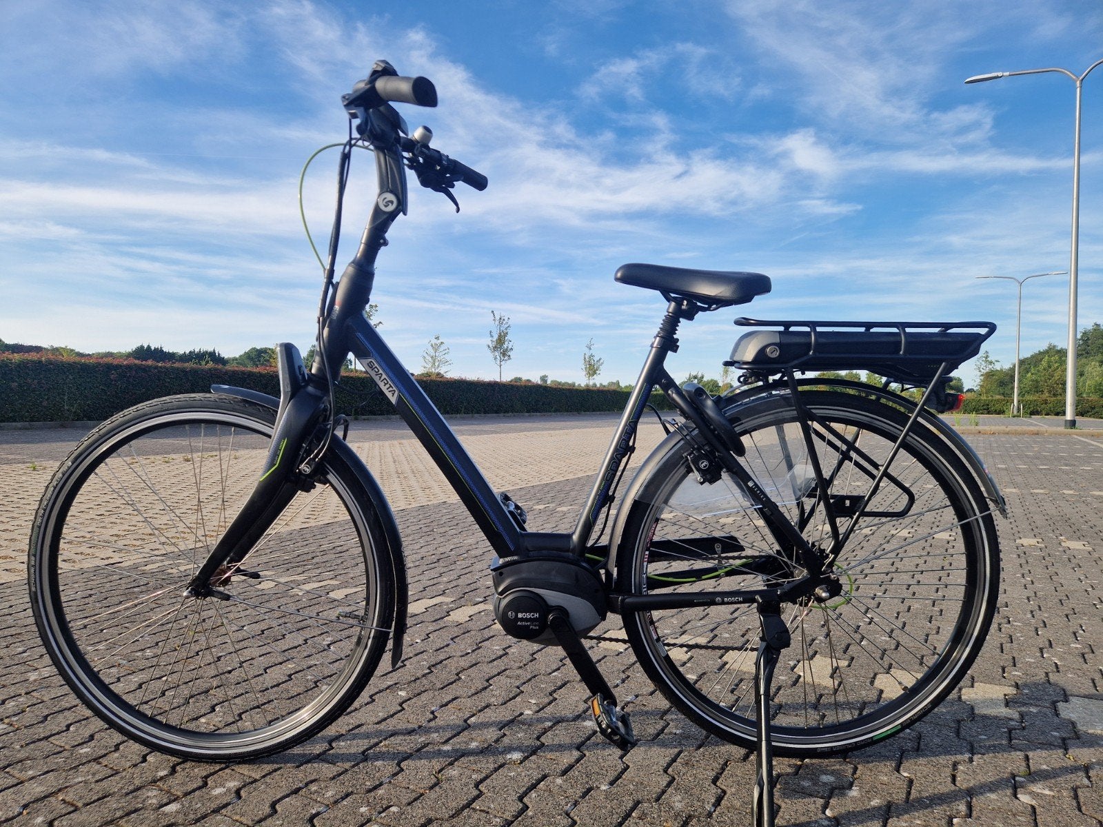 ELEKTRISCHE FIETS SPARTA M9B(BOSCH MIDDEN MOTOR)WEINIG KM, Ophalen, Zo goed als nieuw, Minder dan 10 versnellingen
