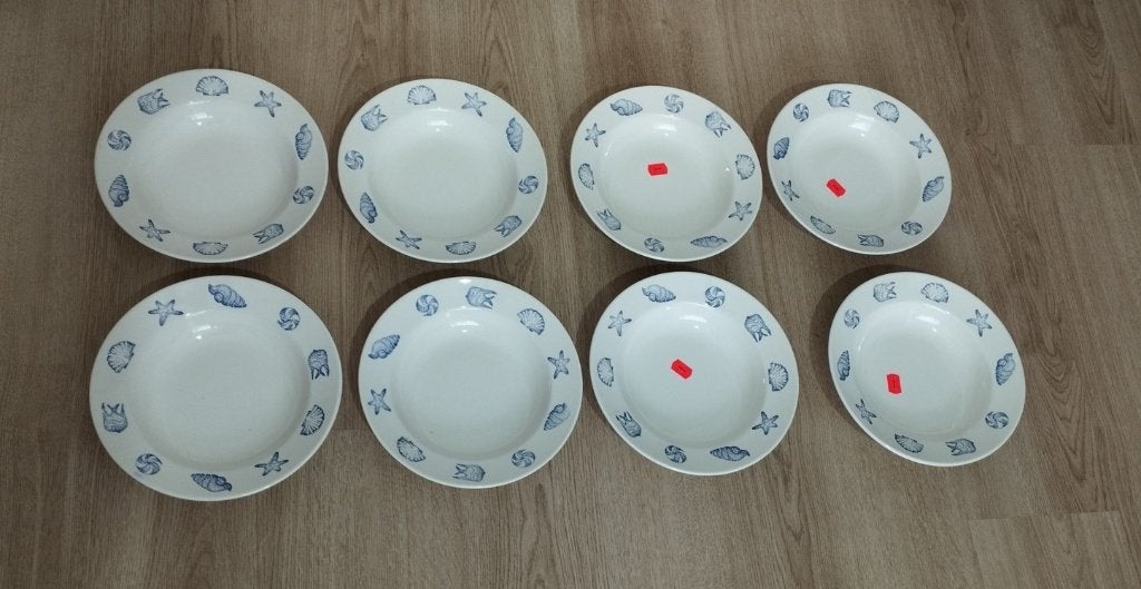 Soepborden / diepe borden, Ophalen, Nieuw, Bord(en), Overige stijlen