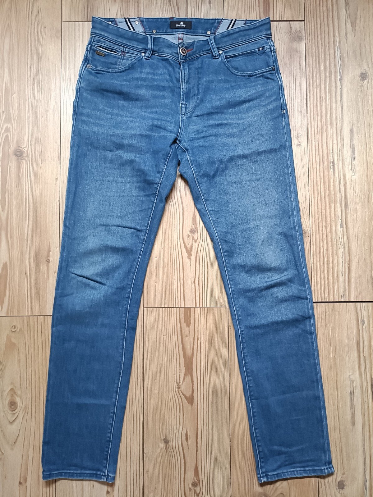 Vanguard stretch maat 31-32, Ophalen of Verzenden, Zo goed als nieuw, Blauw, W32 (confectie 46) of kleiner