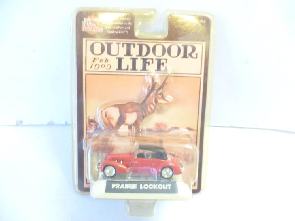   Racing Champions Outdoor Life Convertible 1937 1:64 auto, Ophalen of Verzenden, Nieuw, Auto