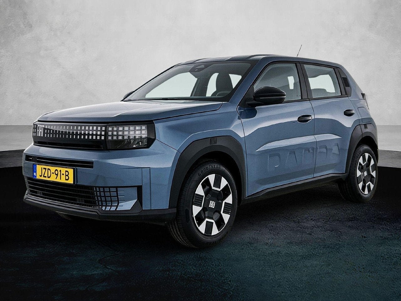 Fiat Grande Panda 1.2 110pk Hybrid ICON Automaat | Apple Car, Auto's, Automaat, Stof, Gebruikt, Bedrijf