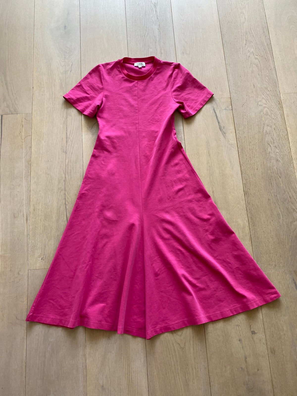 Cos jurk S nieuw, Kleding | Dames, Jurken, Ophalen of Verzenden, Zo goed als nieuw, Roze, Maat 36 (S)