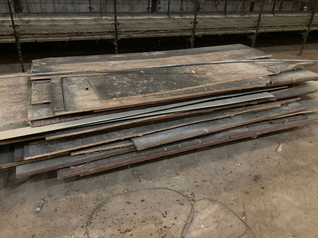 Betonplexplaten 18 mm, Doe-het-zelf en Verbouw, Ophalen, Gebruikt, Betonplex, Minder dan 20 mm