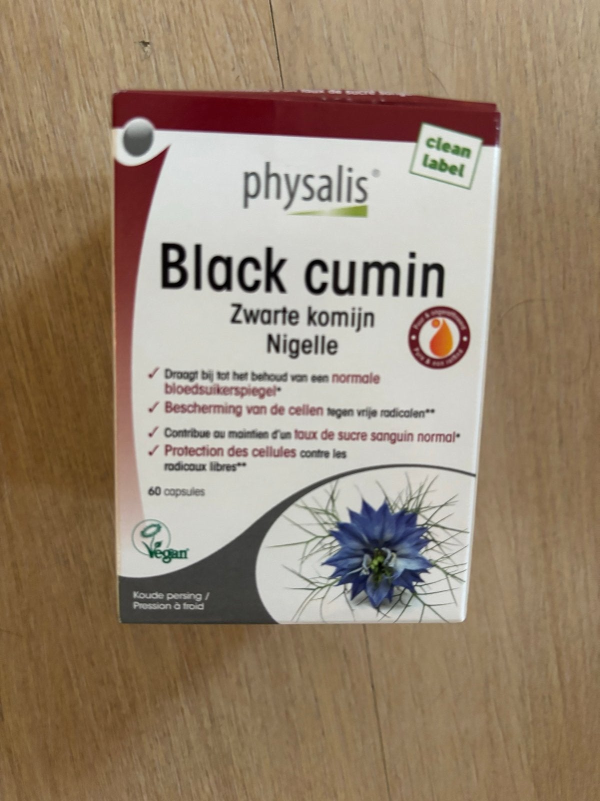 Physalis Black Cumin Nigelle - Zwarte Komijn Capsules, Ophalen of Verzenden, Nieuw, Poeder of Drank