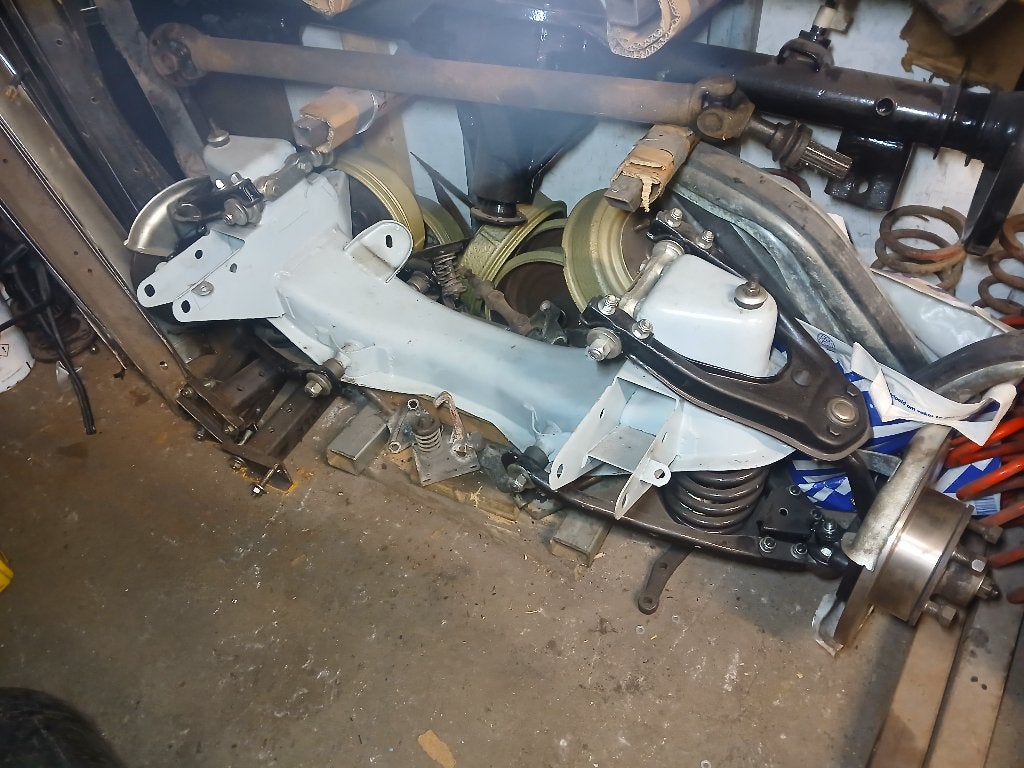 Subframe vooras volvo p1800 compleet, Ophalen, Gebruikt, Volvo