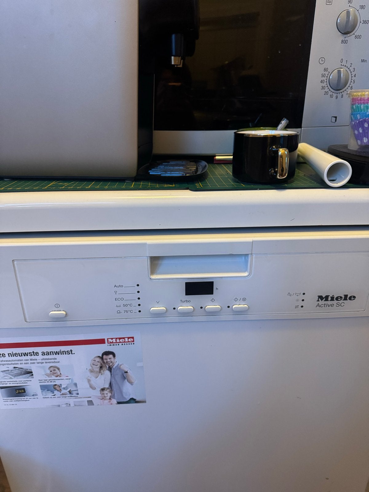 Miele Active SC Vaatwasser - 60 cm, Ophalen, Gebruikt, 60 cm of meer, Vrijstaand