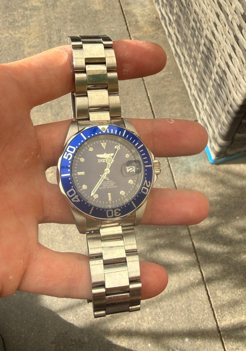 invicta automatisch met alle toebehoren, Sieraden, Tassen en Uiterlijk, Horloges | Dames, Ophalen of Verzenden, Zo goed als nieuw