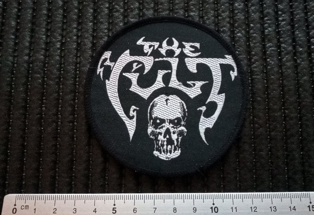 THE CULT  zeer zeldzame vintage 1987 patch c54 nieuw, Verzenden, Nieuw, Kleding