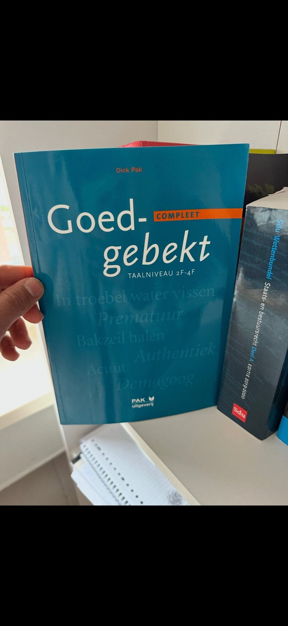 Goed-gebekt Compleet - Taalboek Dick Pak (2F-4F), Boeken, Ophalen of Verzenden, Zo goed als nieuw, Non-fictie