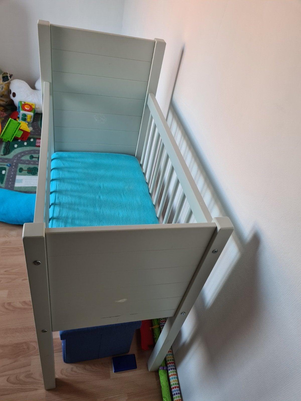 Babybedje 46 x 86 cm te koop, Kinderen en Baby's, Kinderkamer | Complete kinderkamers, Ophalen, Gebruikt, Jongetje of Meisje