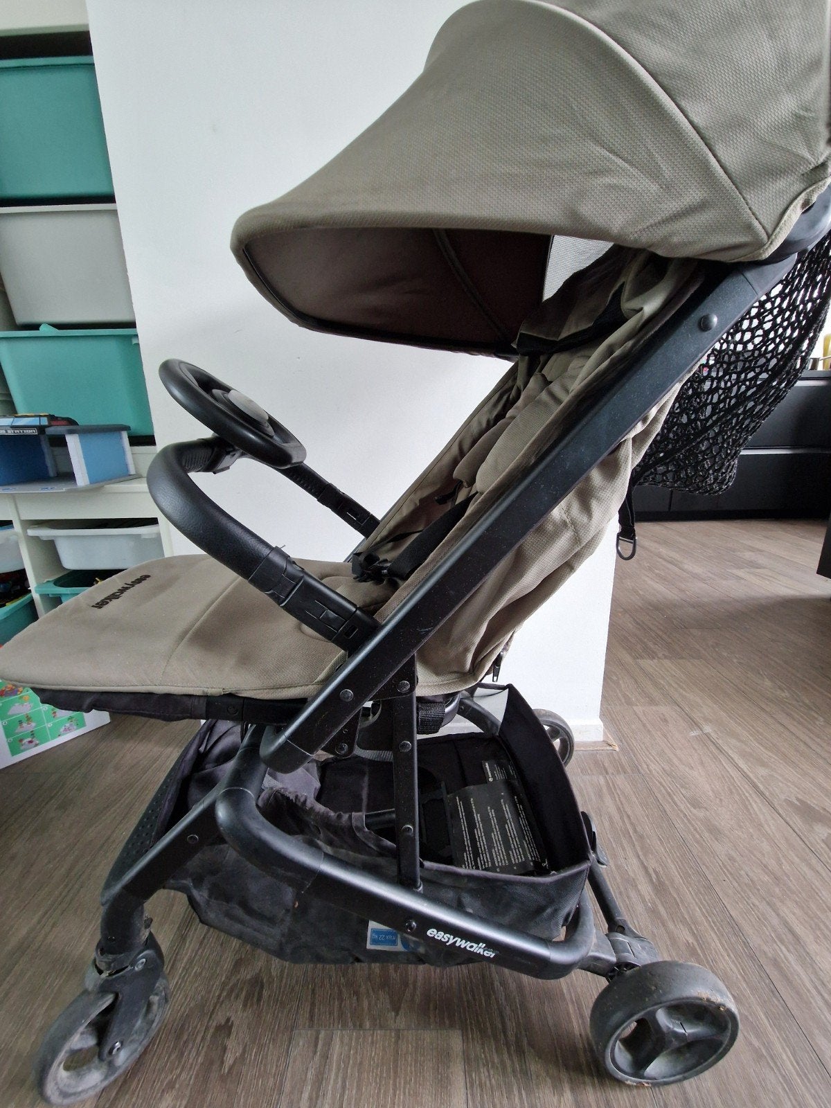 Easywalker Miley2 buggy - Compact en handbagage proof, Ophalen, Gebruikt, Overige merken, Regenhoes