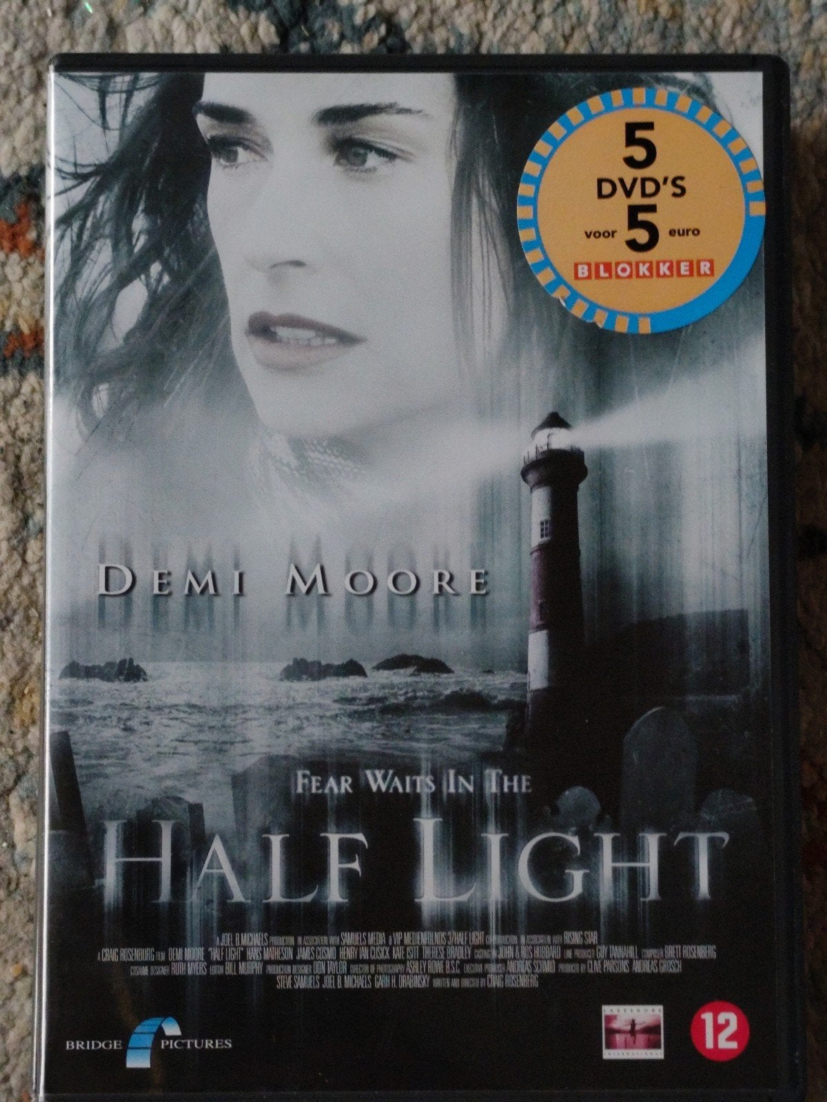 Half Light (DVD) met Demi Moore - Spannende Thriller, Psychologische thriller, Nederlands, Ophalen of Verzenden, Vanaf 12 jaar
