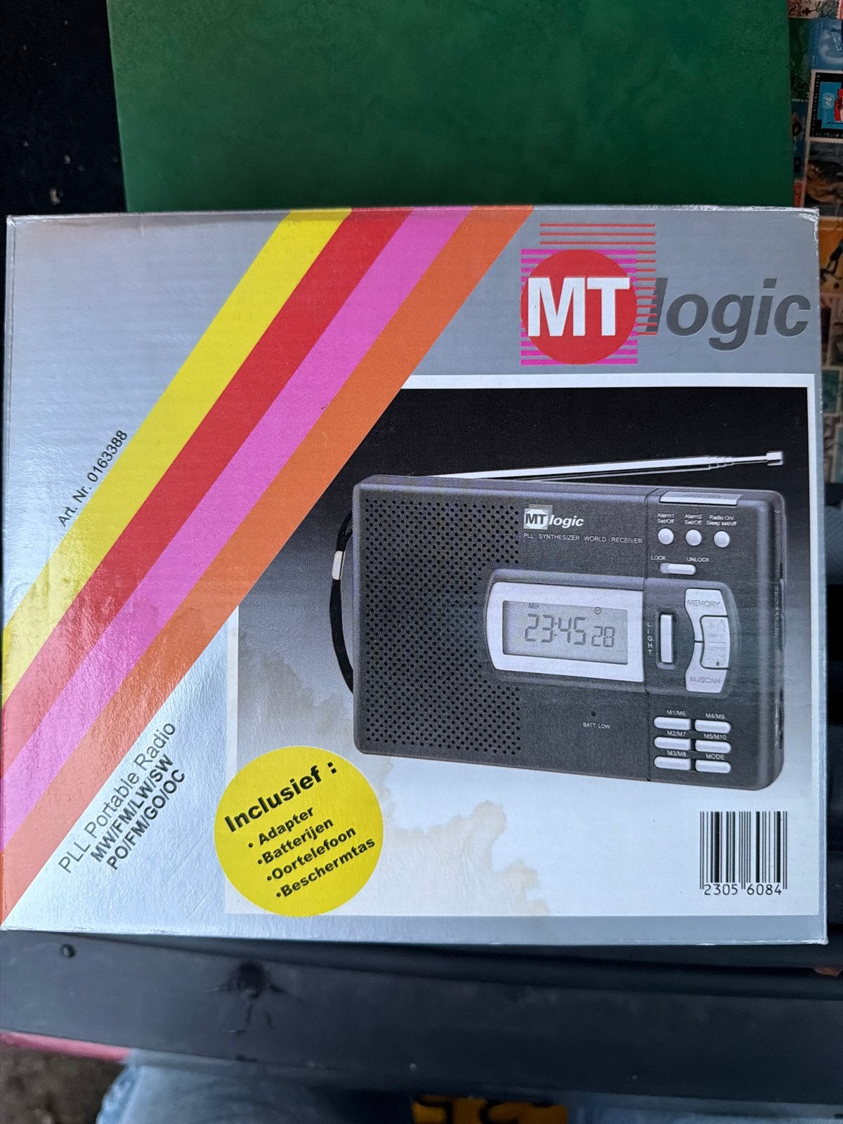 MT Logic PLL Portable Radio MW/FM/LW/SW Wereldontvanger, Ophalen, Nieuw, Wereldontvanger