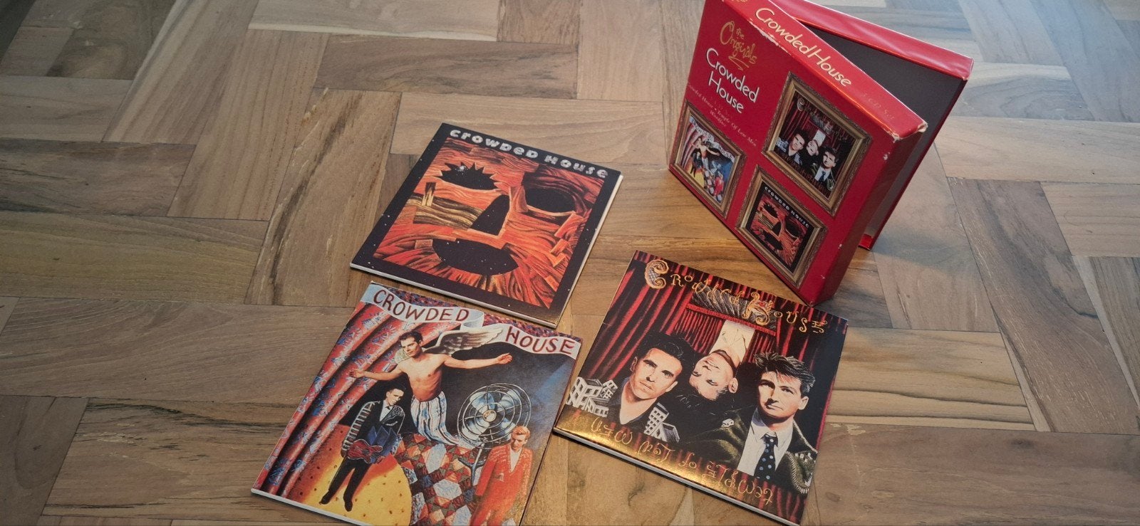 Crowded House CD Boxset - Diverse Albums, Gebruikt, Boxset, Pop, Ophalen of Verzenden