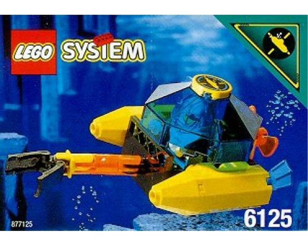 Lego Aquaone Aquanauts Set 6125 - Sea Sprint 9, Ophalen of Verzenden, Gebruikt, Complete set, Lego