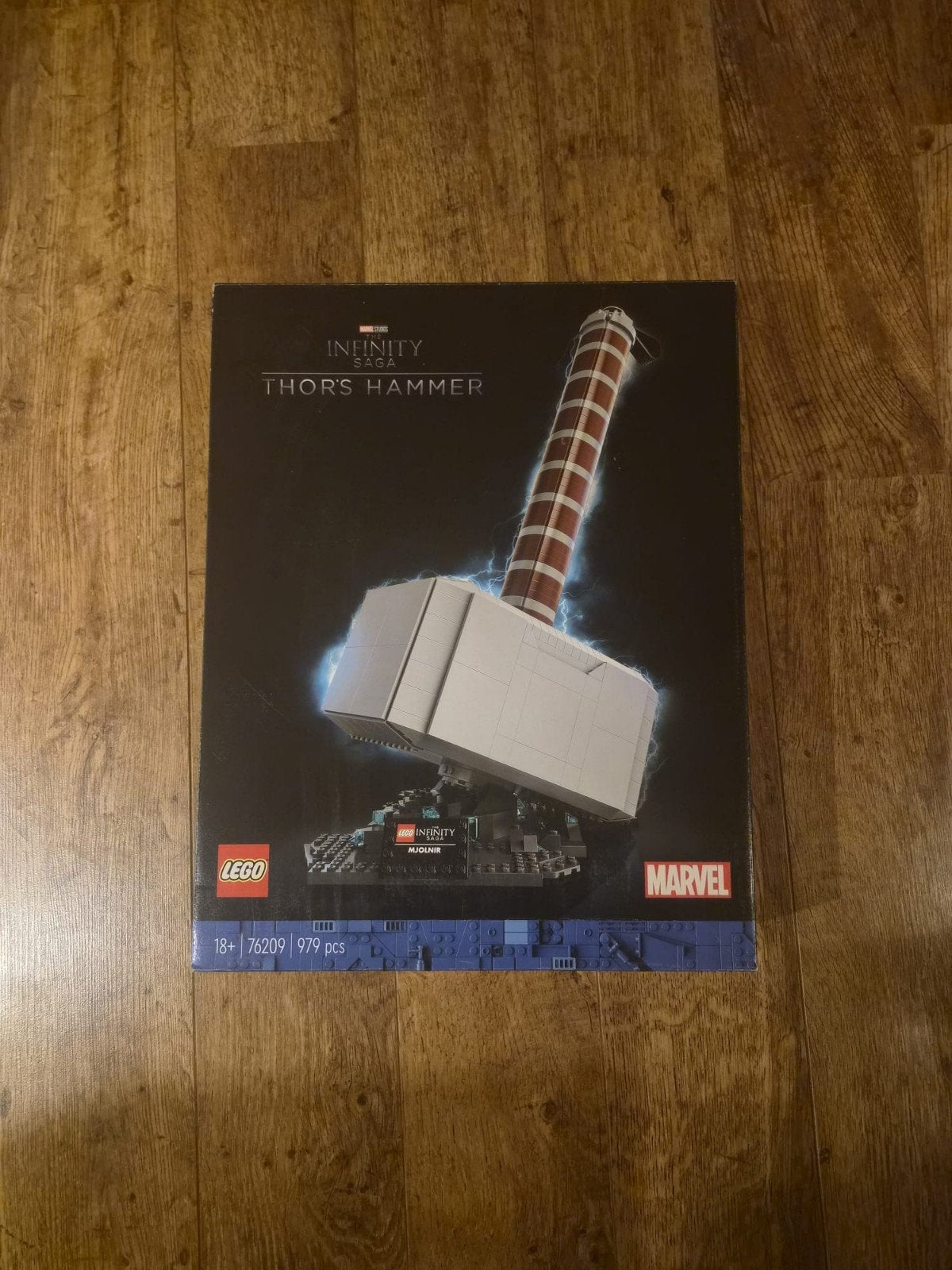 LEGO Marvel Thor's Hammer Mjolnir (76209), Kinderen en Baby's, Lego, Ophalen of Verzenden, Zo goed als nieuw, Compleet