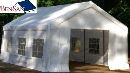 partytent feest tent 6x4 mtr pe huren tenten bensan enter, Hobby en Vrije tijd, Feestartikelen | Verhuur, Zo goed als nieuw, Overige