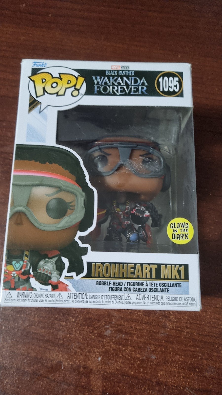Funko Pop! Marvel Ironheart MK1 #1095 Wakanda Forever, Ophalen of Verzenden, Nieuw