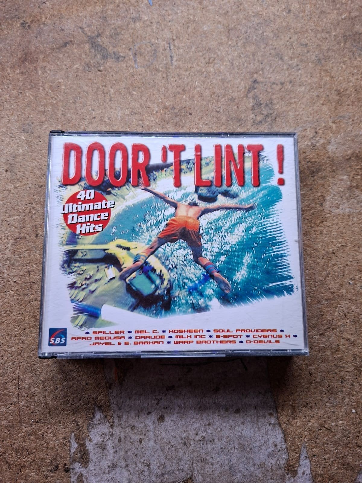 Door 't Lint! - 40 Ultimate Dance Hits CD (SBS), Ophalen of Verzenden