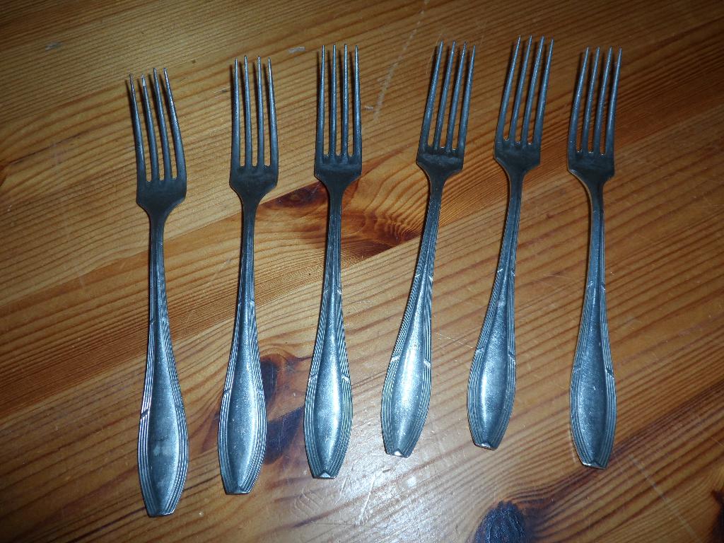 Gerhardi selecta vorken 6x, Antiek en Kunst, Antiek | Bestek, Ophalen of Verzenden