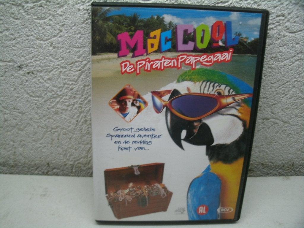 dvd 183k maccool de piraten papegaai, Alle leeftijden, Ophalen of Verzenden, Zo goed als nieuw
