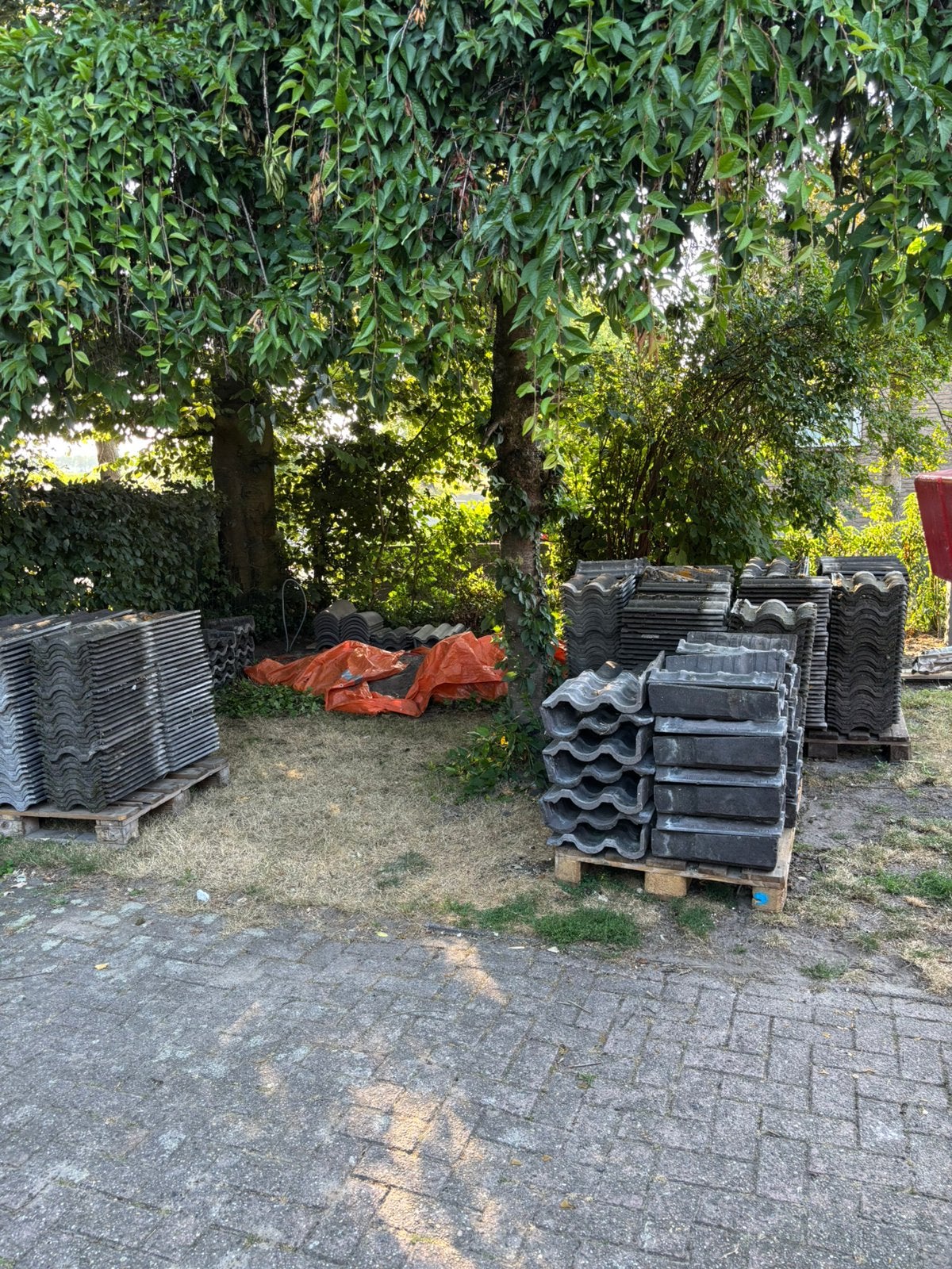 RBB Neroma ROM beton dakpannen, Ophalen, Overige materialen, Gebruikt, 15 m² of meer