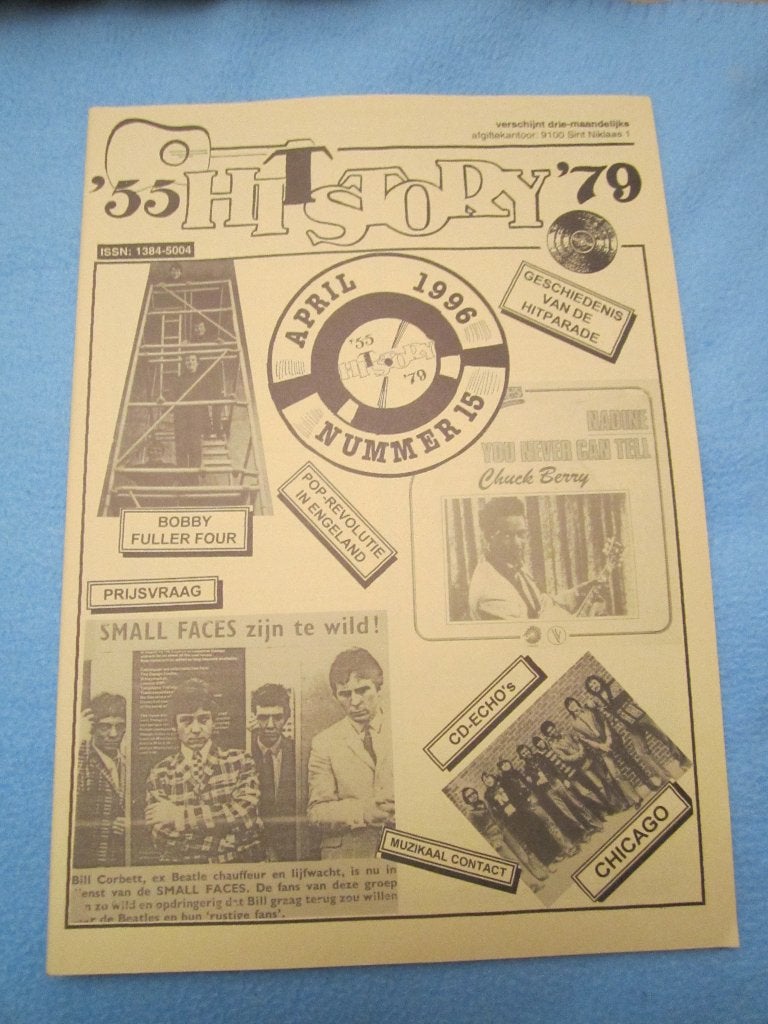 Music magazine 55-79 hitstory nr 15 small faces, Verzenden, 1980 tot heden, Nederland, Tijdschrift