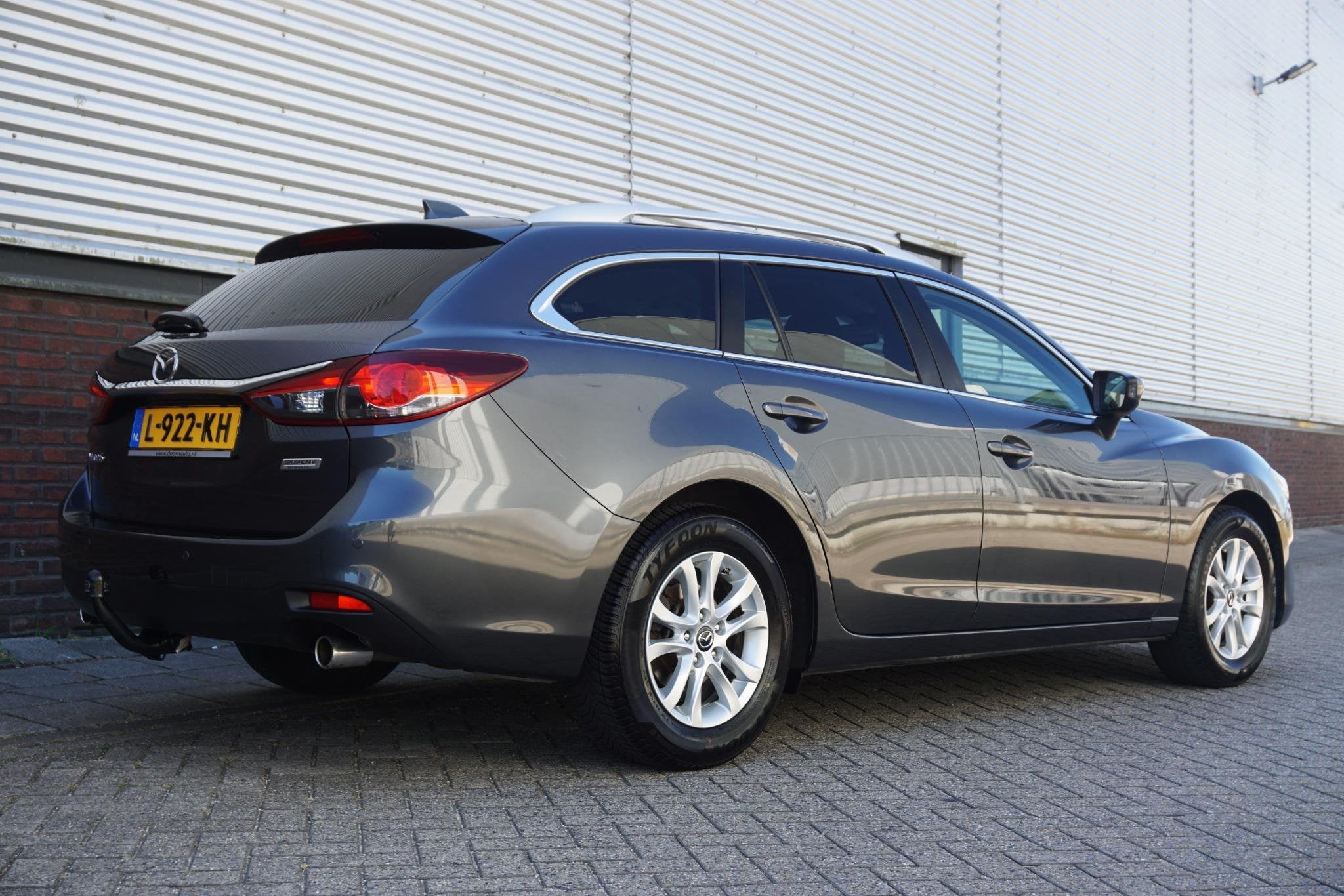 Mazda 6 Sportbreak 2.0 /Trekhaak/Navigatie/Cruisecontrol/Cli, Auto's, Stof, Gebruikt, 680 kg, 4 cilinders