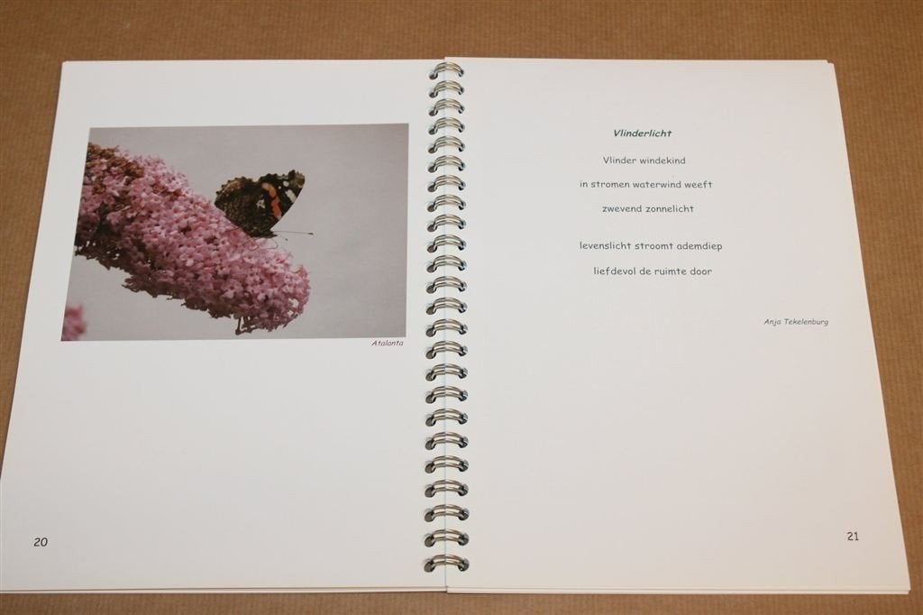 Vlindergeschenk — Gedichten, Fotos & Tekeningen 2007, Ophalen of Verzenden, Zo goed als nieuw