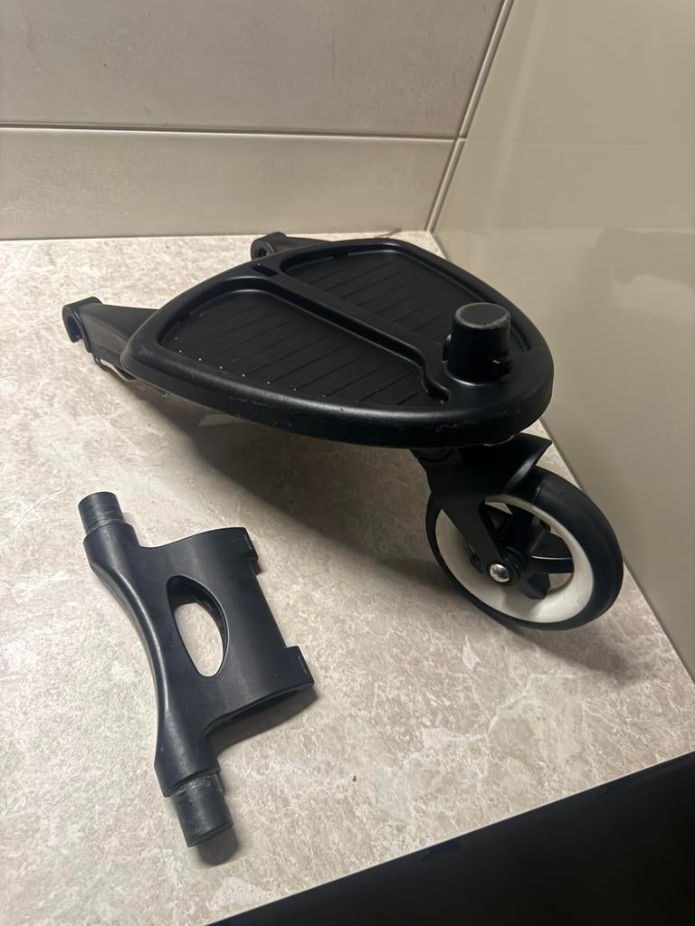 Bugaboo meerijdplankje met adapter voor donkey model, Ophalen, Zo goed als nieuw