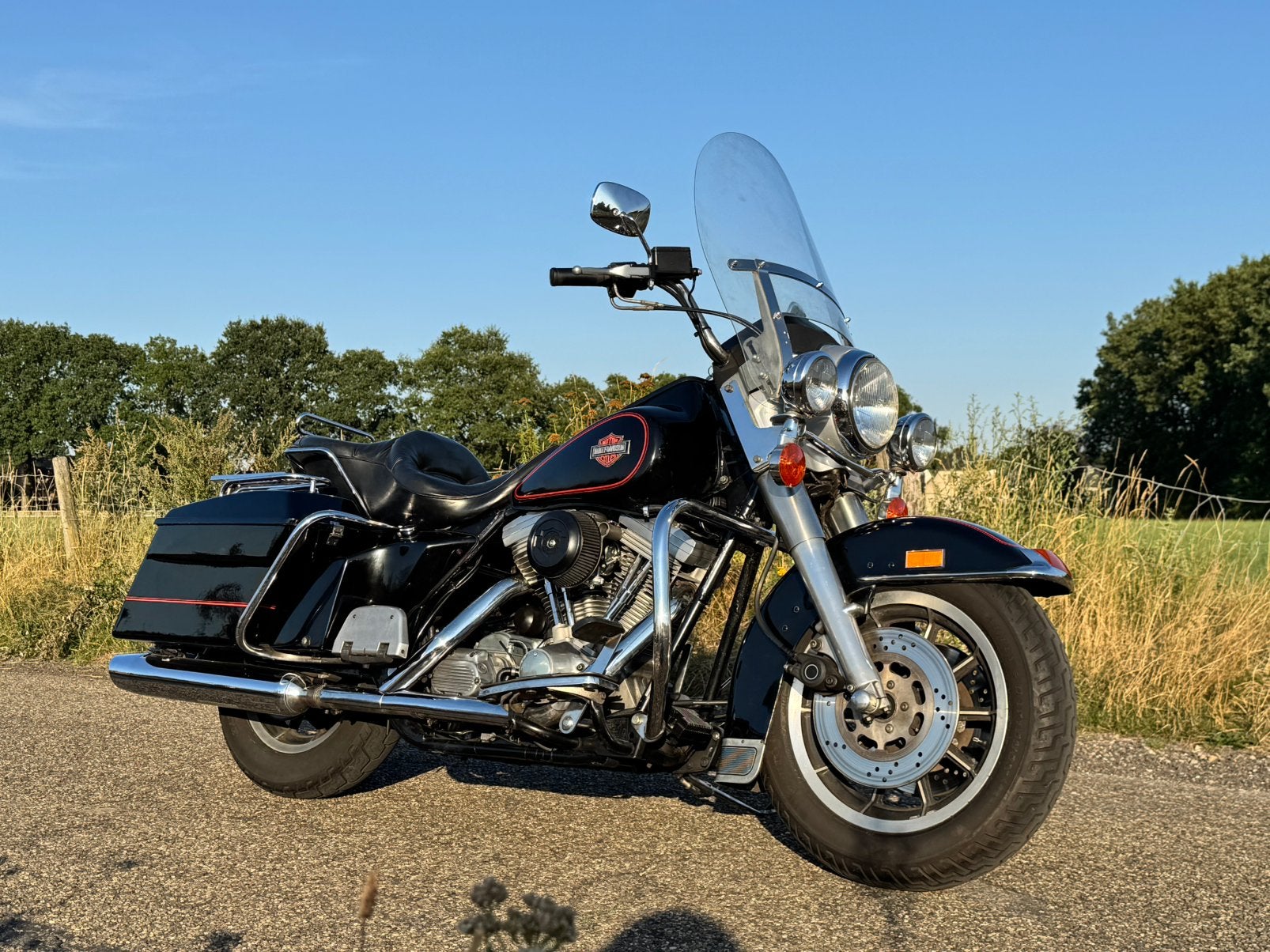 Harley-Davidson electra glide sport 1988 evo Origineel NL, 2 cilinders, Occasion, 1319 cc, Motorrijbewijs A