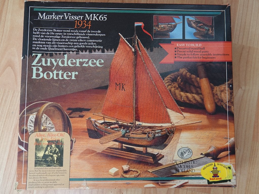 botter, Hobby en Vrije tijd, Modelbouw | Boten en Schepen, Ophalen of Verzenden, Zo goed als nieuw, 1:32 tot 1:50