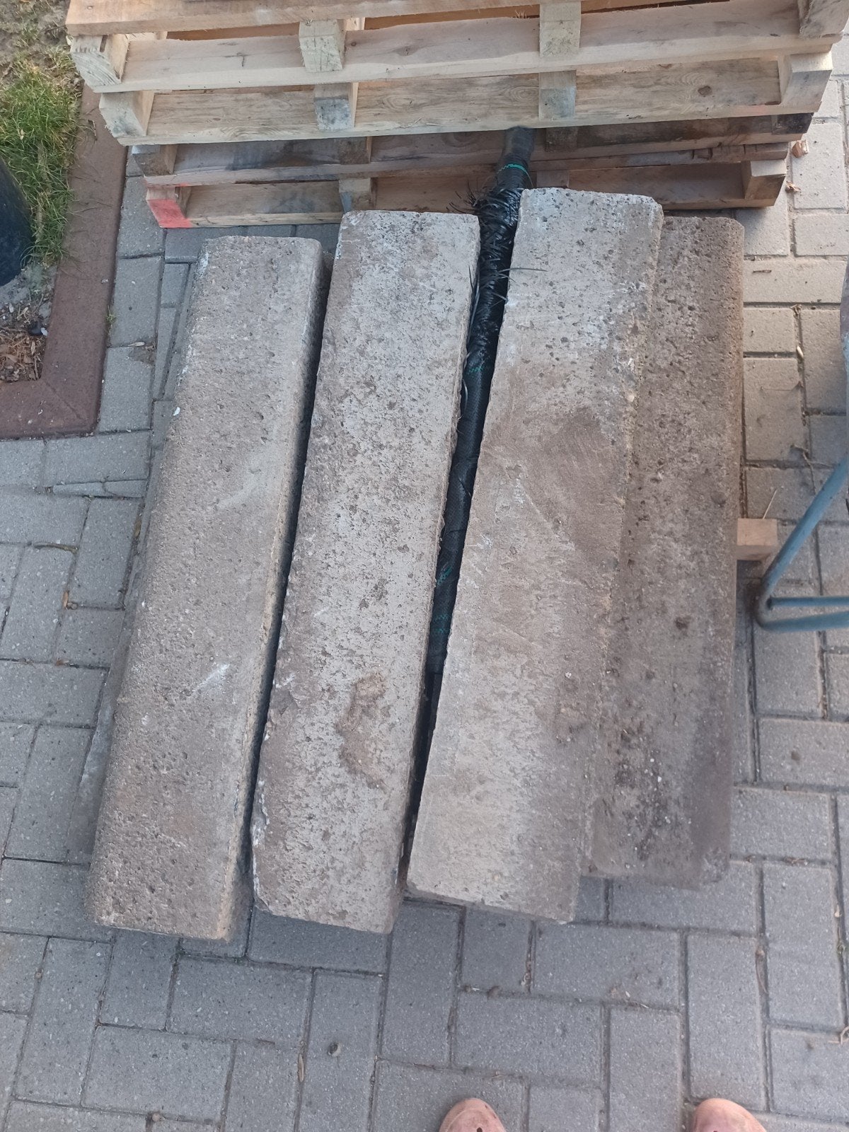 betonranden, Tuin en Terras, Ophalen, Minder dan 100 cm, Minder dan 25 cm