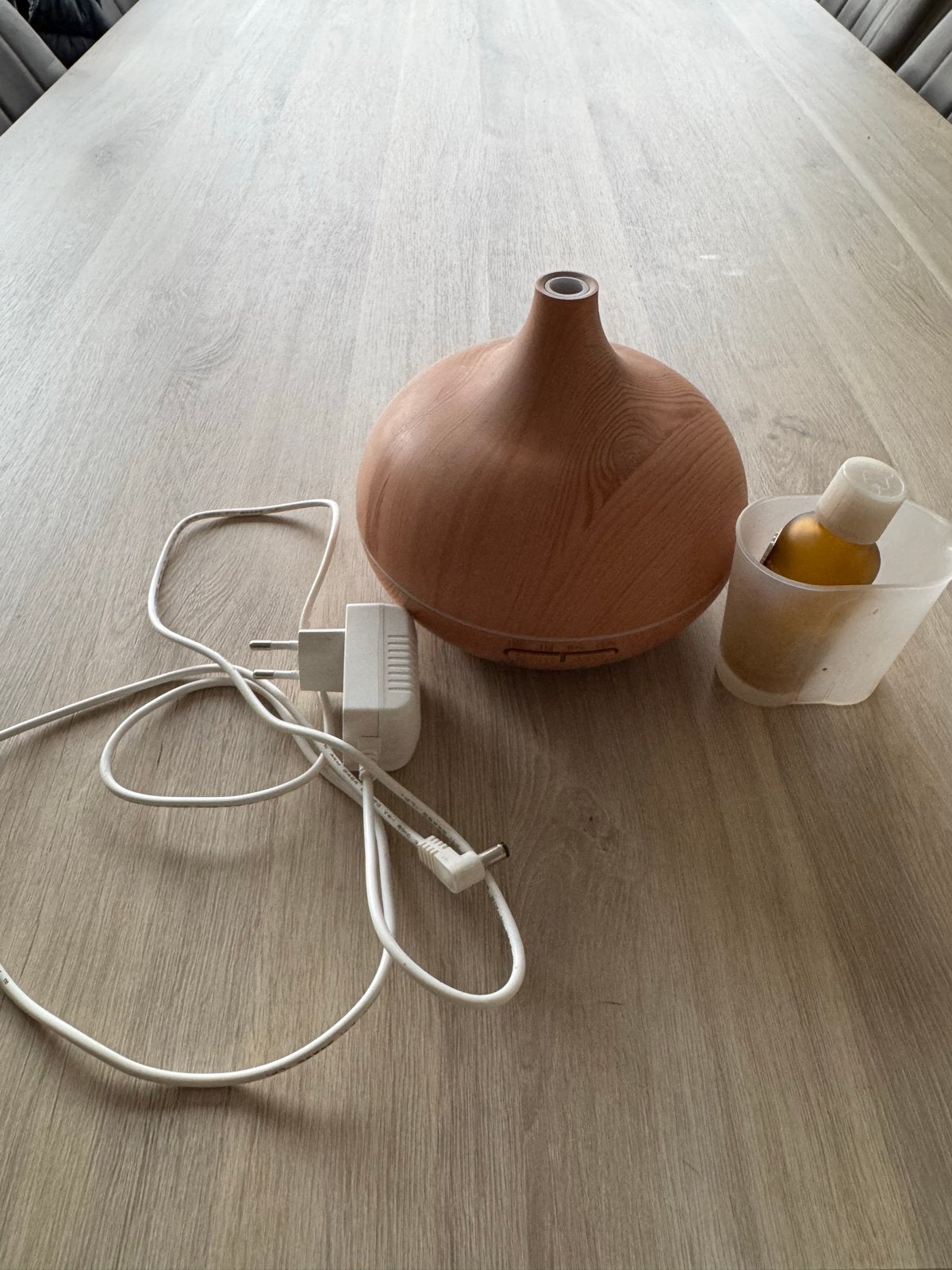 Aroma Diffuser met Houtnerf Design, Ophalen of Verzenden, Zo goed als nieuw
