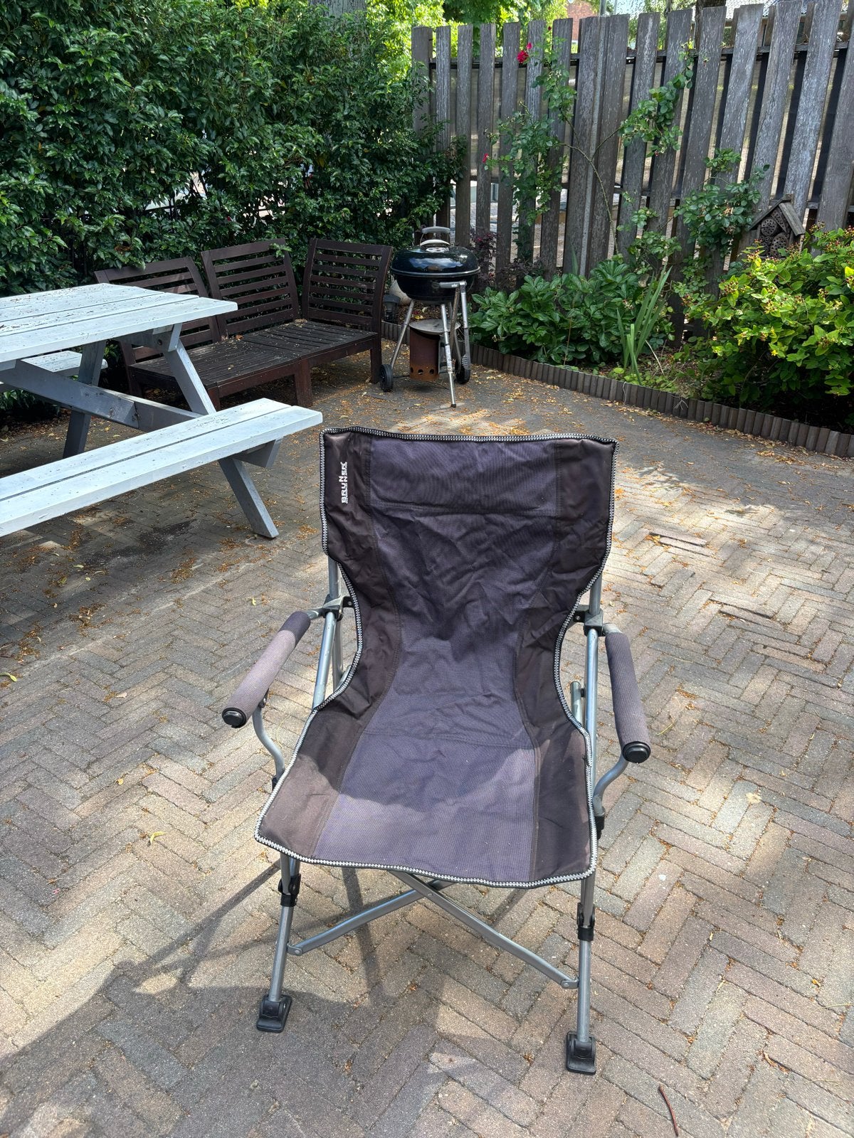 Brunner Raptor Campingstoel - Compact en Comfortabel, Ophalen, Zo goed als nieuw, Campingstoel
