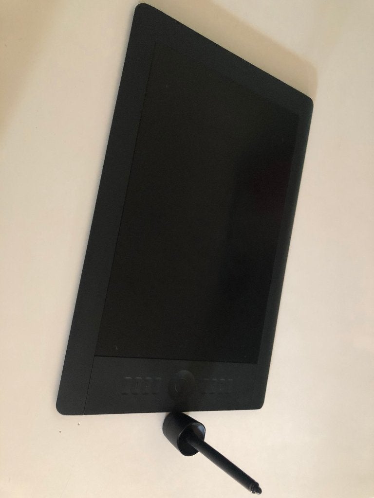 Wacom Teken / pen tablet Large + pen, Computers en Software, Ophalen of Verzenden, Gebruikt, Bedraad, Wacom Intuos Pro