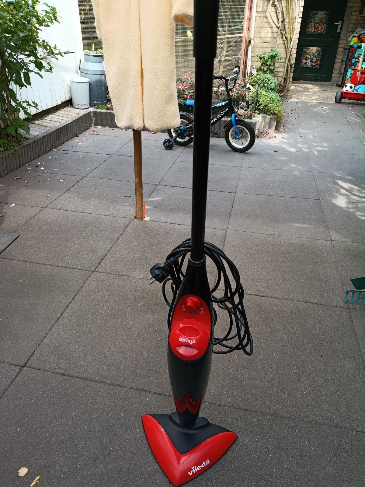 Vileda Stoomreiniger SC-1086 - Krachtige Stoommop 1550W, Witgoed en Apparatuur, Stofzuigers, Overige merken, Gebruikt, Ophalen of Verzenden