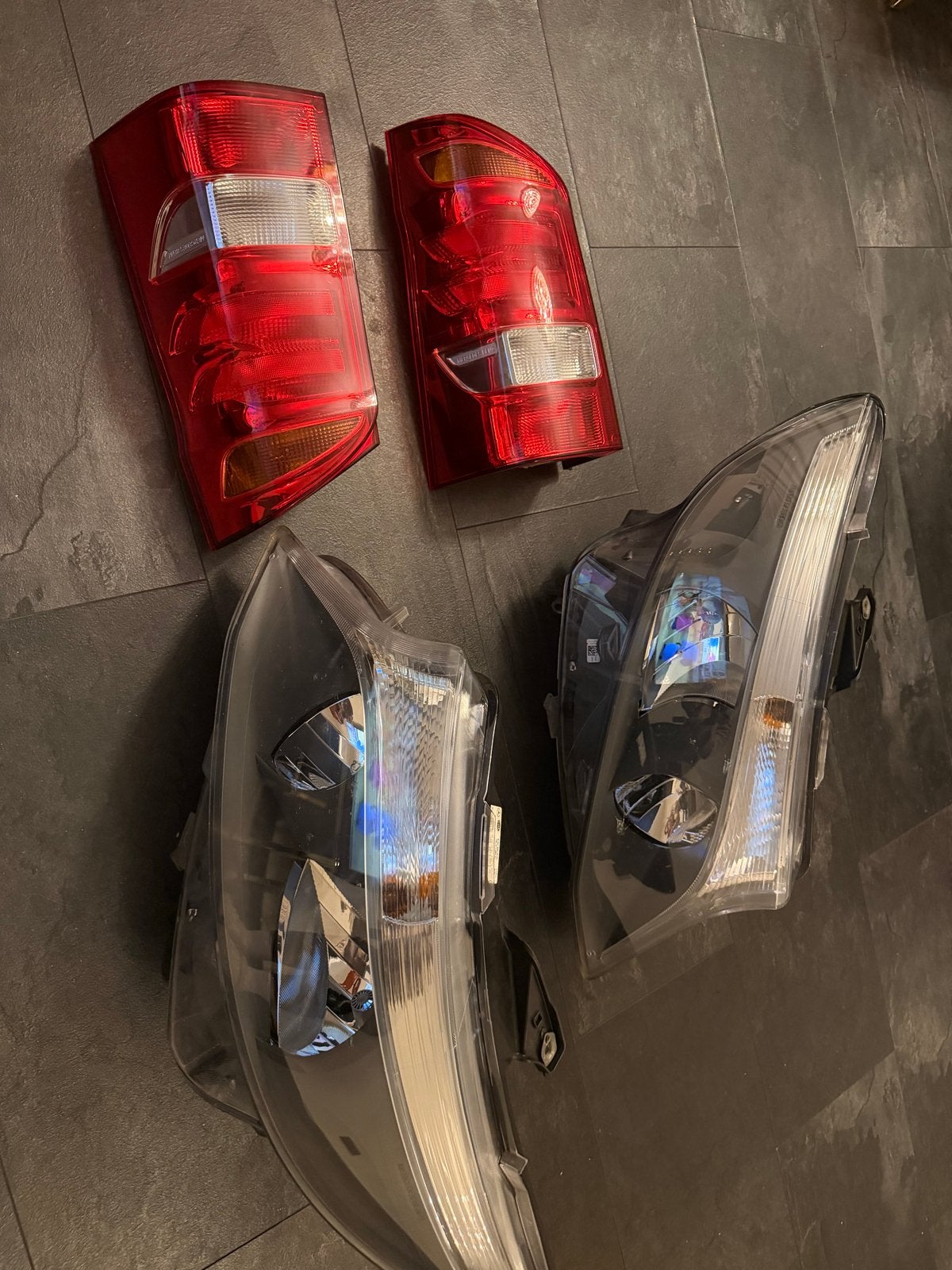 Koplampen en achterlichten voor Mercedes-Benz Vito, Auto-onderdelen, Ophalen of Verzenden, Gebruikt, Mercedes-Benz