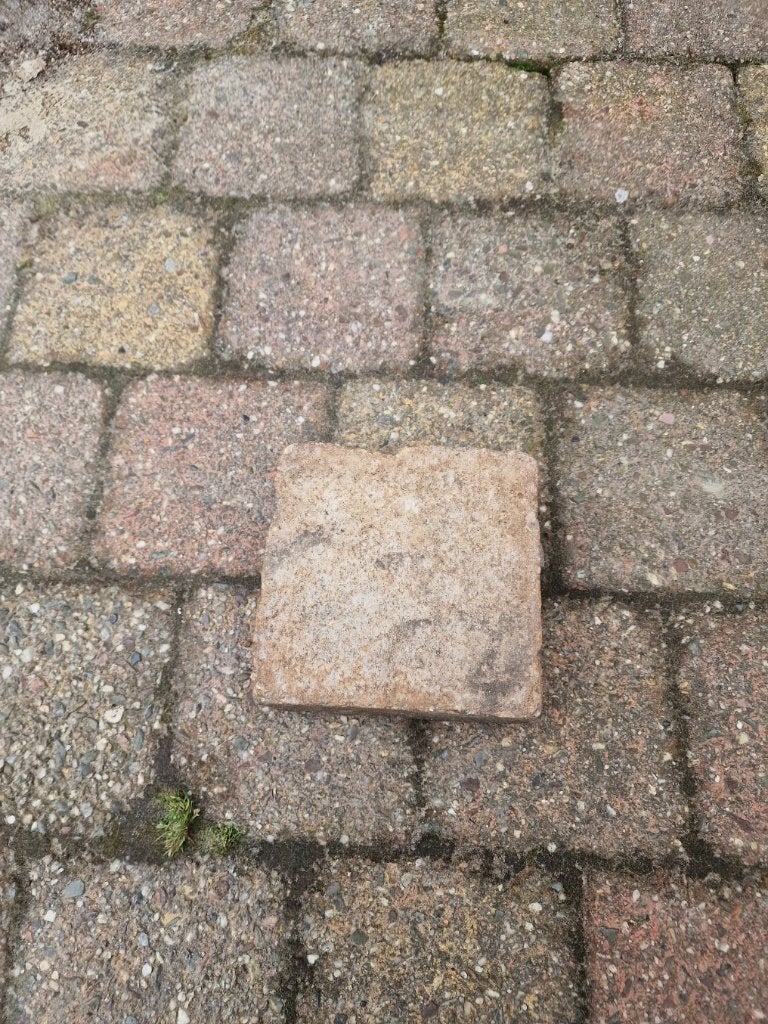 Koppelstones, gemêleerd ca. 35 m2 gratis op te halen, Ophalen, Gebruikt, Klinkers, 10 m² of meer