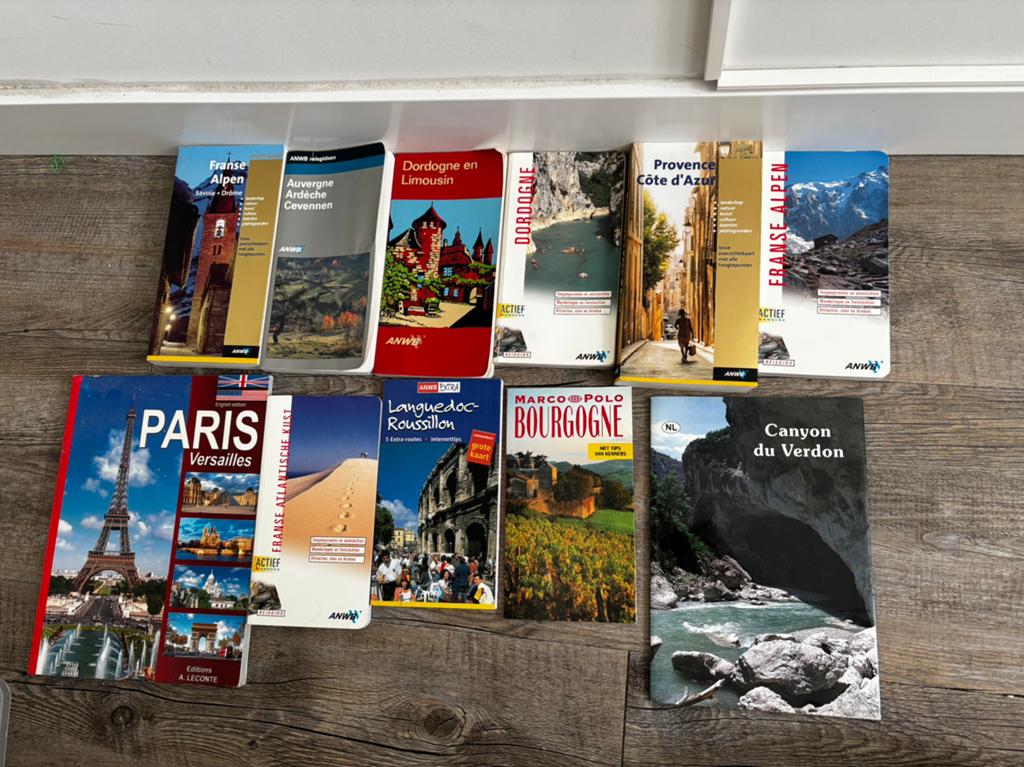 11 reisgidsen Frankrijk (ANWB, Marco Polo, Actief), Boeken, Europa, Reisgids of -boek, ANWB, Ophalen