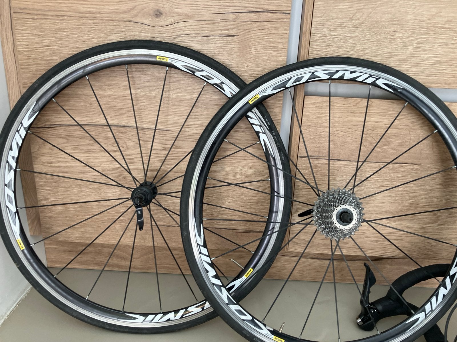 Mavic Cosmic Elite Wielset met Vittoria Banden, Fietsen en Brommers, Gebruikt, Aluminium, Racefiets, Ophalen