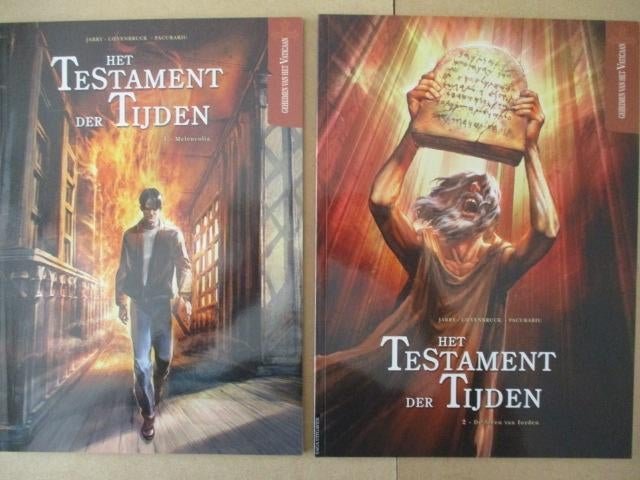 w0119 het testament der tijden 1 en 2, Boeken, Meerdere stripboeken, Ophalen, Gelezen