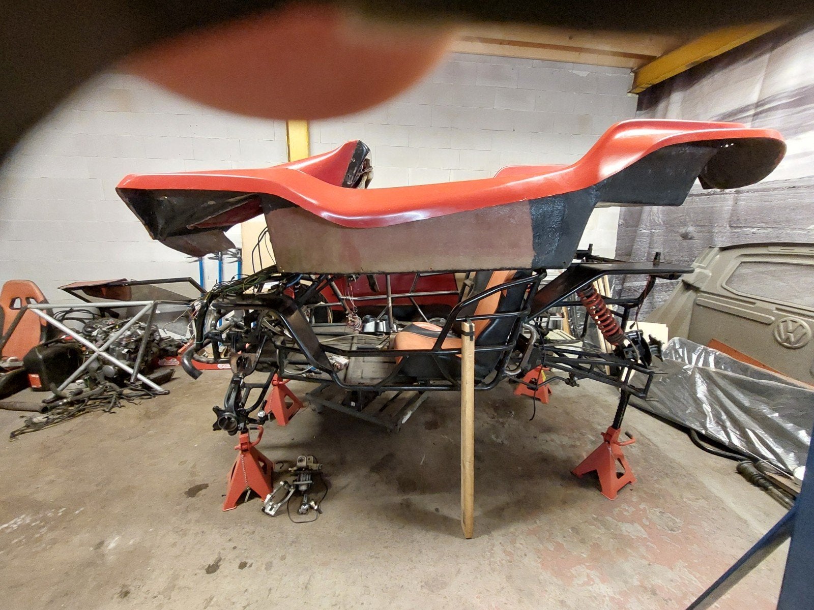 Buggy pro. met kenteken: GS Moon onderstel, Honda motor, V, Ophalen of Verzenden